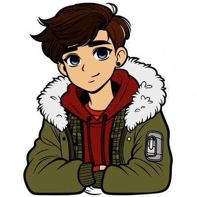 stylish teenager