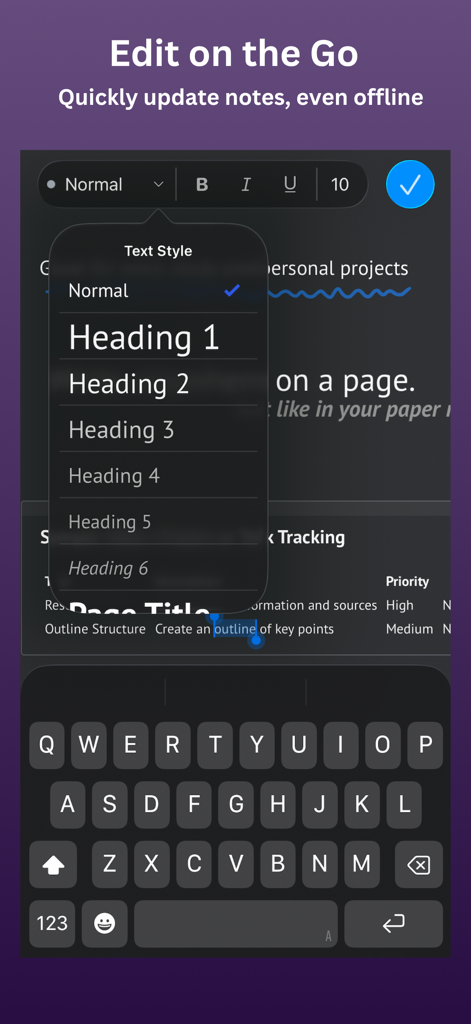 Outline: Notes and More - Productivity App | MWM
