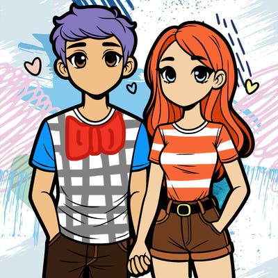 boyfriend and girlfriend