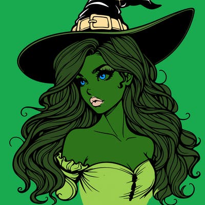 realistic witch
