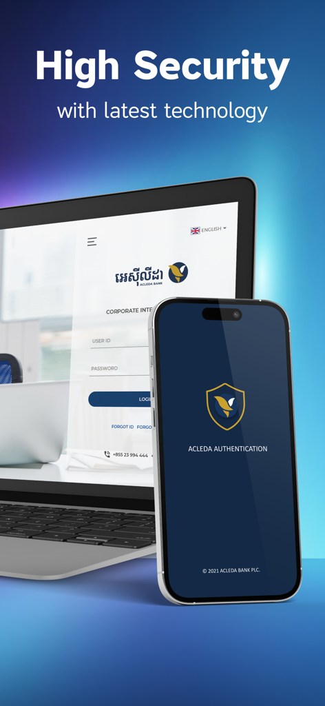 ACLEDA Authentication - Finance App | MWM