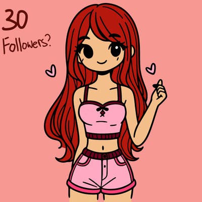 girl with cute crop top