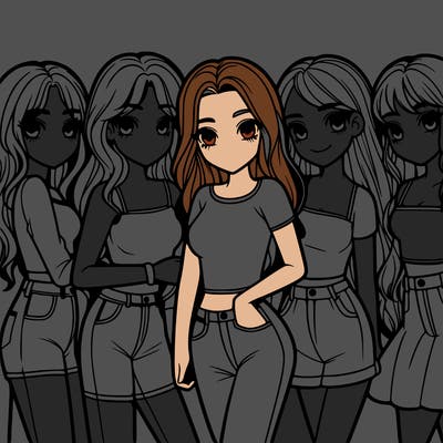 group of girls
