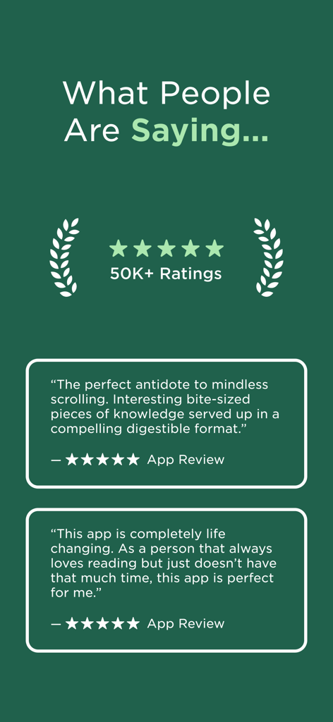 Imprint: Visual Micro Learning - User reviews and five star ratings for the Imprint visual micro learning app highlighting positive feedback