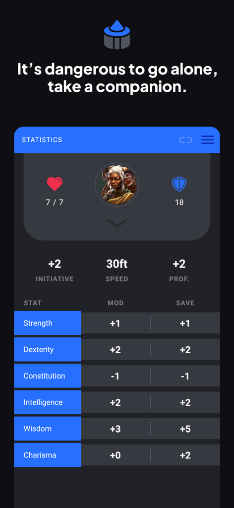 Character Companion | Ultimate D&D Character Sheet & Spellbook