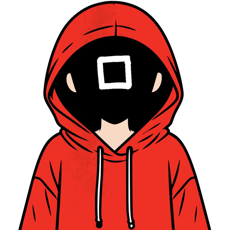 faceless girl in hoodie