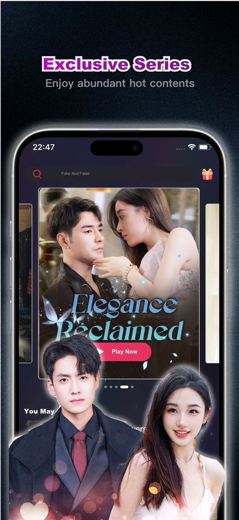 CoolDrama-Short Dramas&Movies - Mobile interface of CoolDrama app displaying the short drama series Elegance Reclaimed