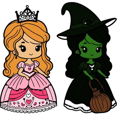 princess as a witch