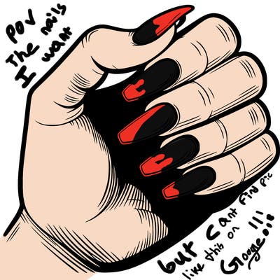 short nails