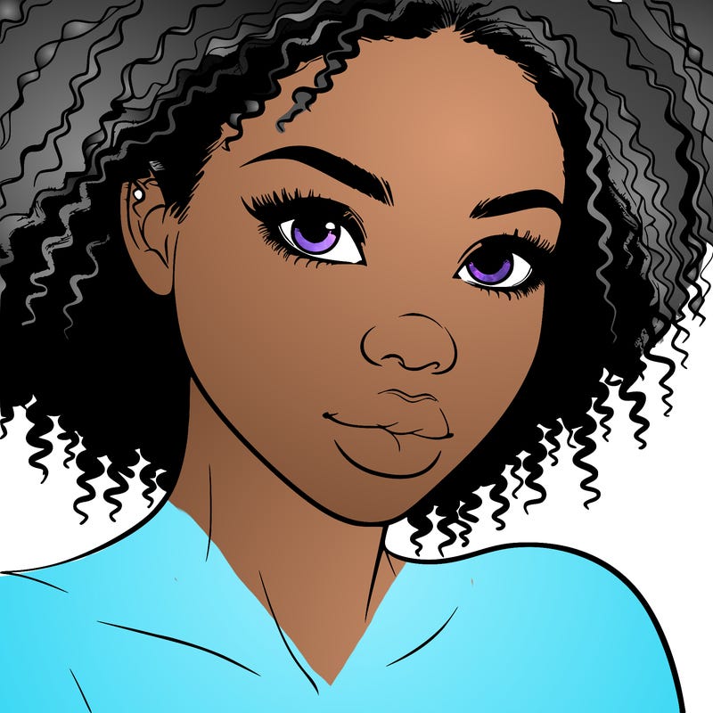 realistic black girl