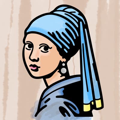 girl with the pearl earring painting