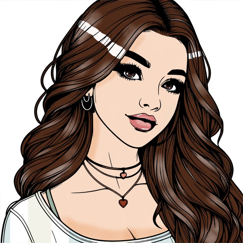 detailed realistic girl