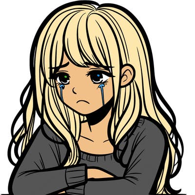 sad girl teenage
