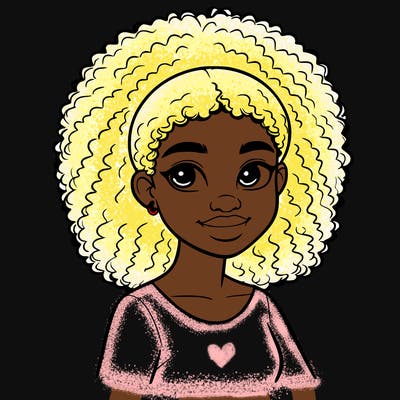 realistic black girl