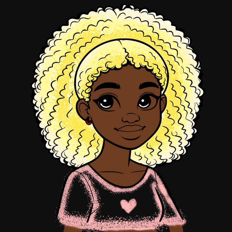 realistic black girl