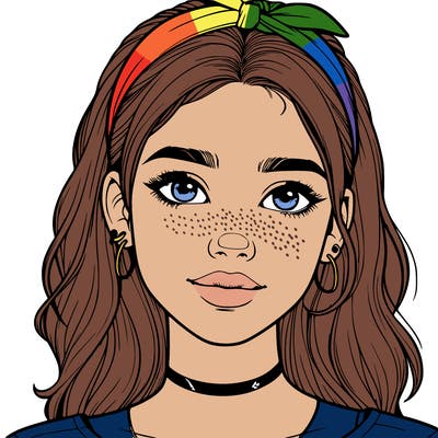 realistic teenage girl