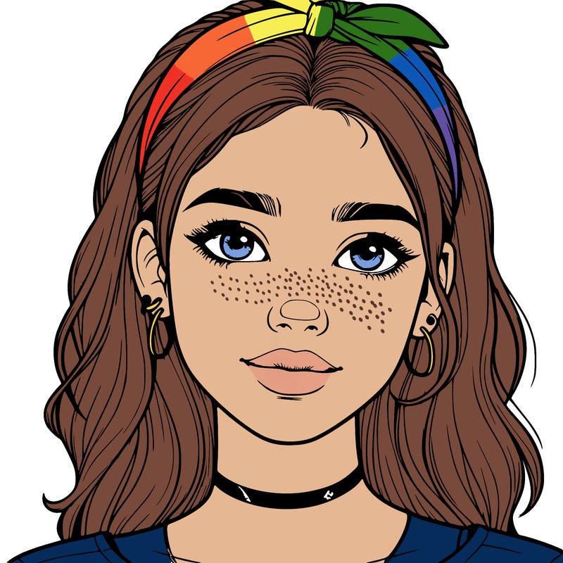 realistic teenage girl