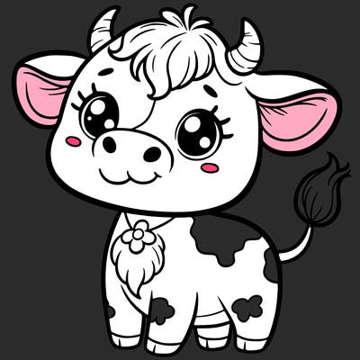 cute cow