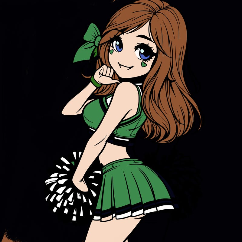 realistic cheerleader