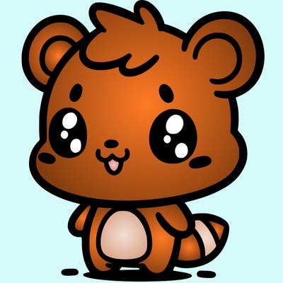 simple animal character