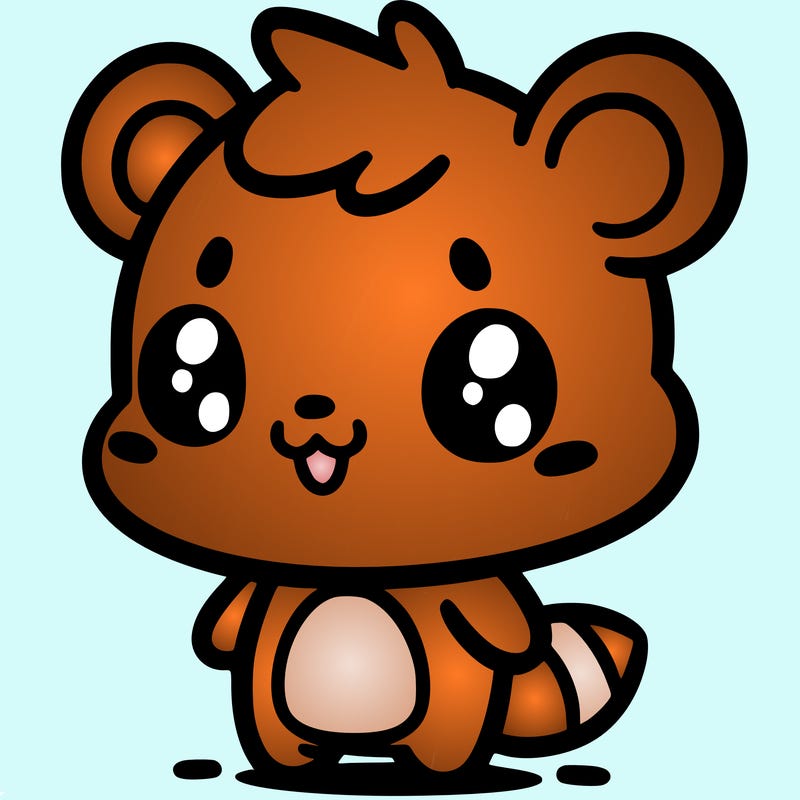 simple animal character