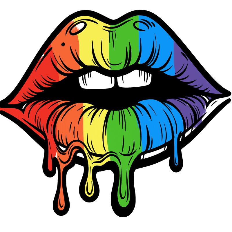 lips that look realistic and drip