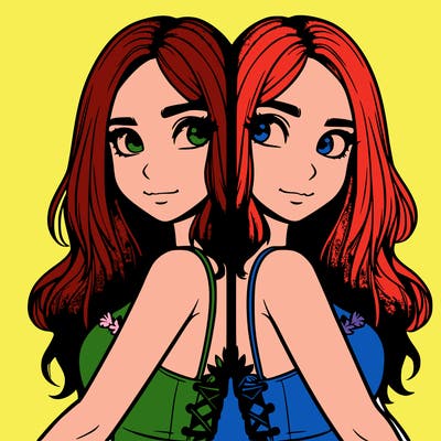 a realistic girl split