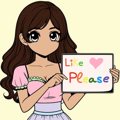 realistic pretty girl holding blank sign