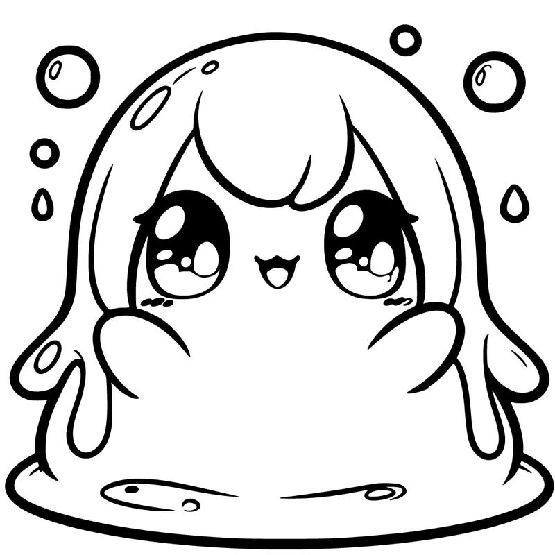 cute anime slime