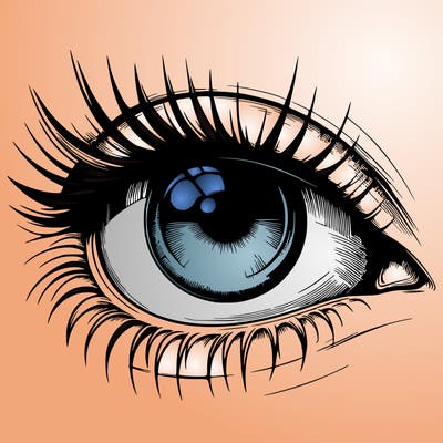 realistic eye