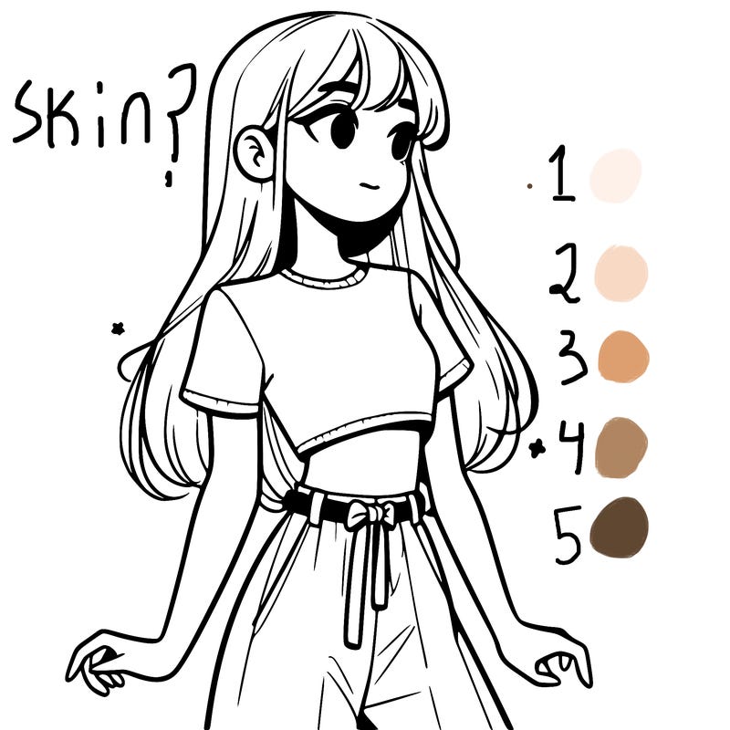 girl in a cute crop top