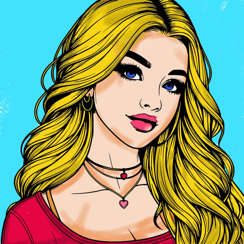 detailed realistic girl