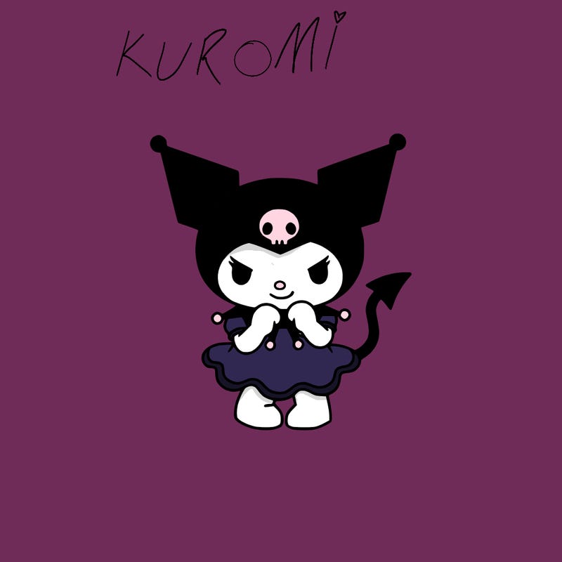 kuromi from sanrio