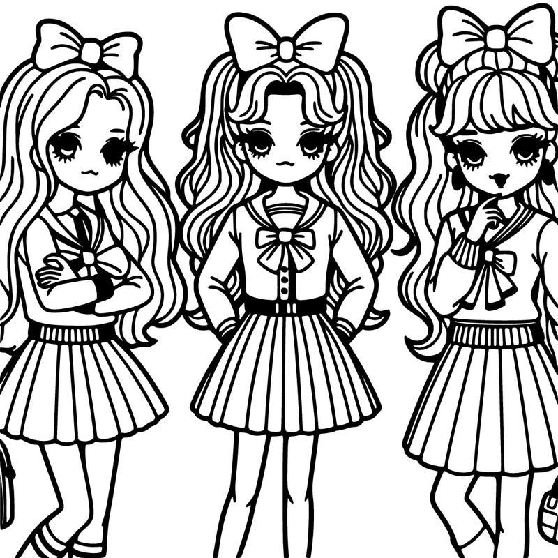 preppy girls