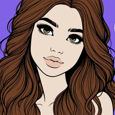 beautiful realistic girl