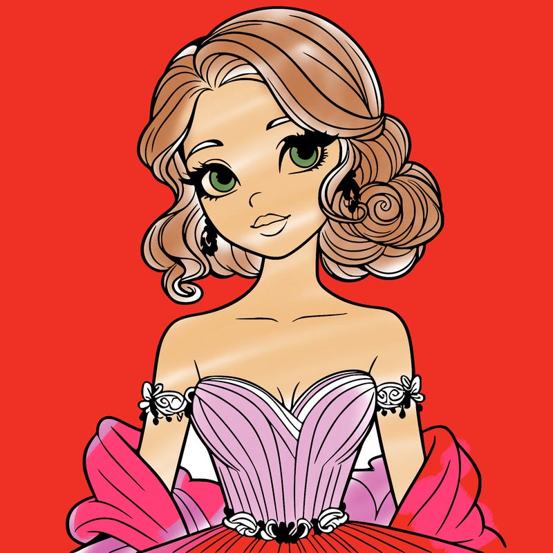 a pretty elegant lady