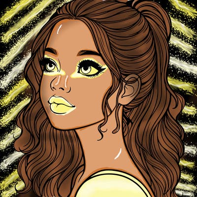 beautiful realistic girl