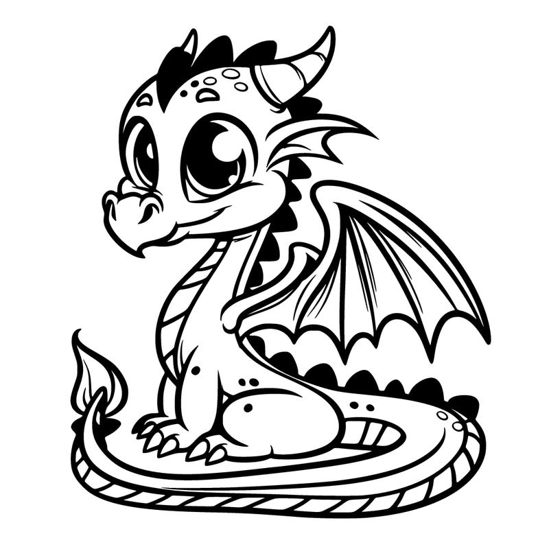 simple dragon