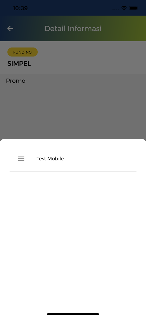 Macca Apps - Macca app information detail screen showing funding options