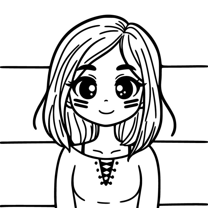 girl with pansexual flag backround