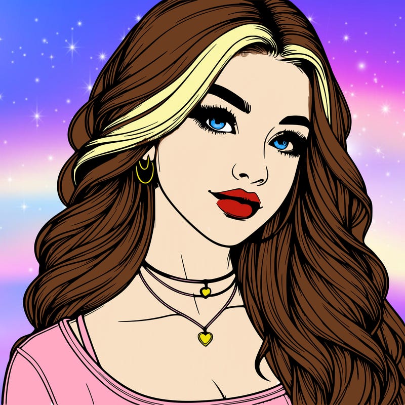 detailed realistic girl