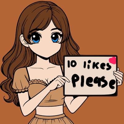 realistic pretty girl holding blank sign