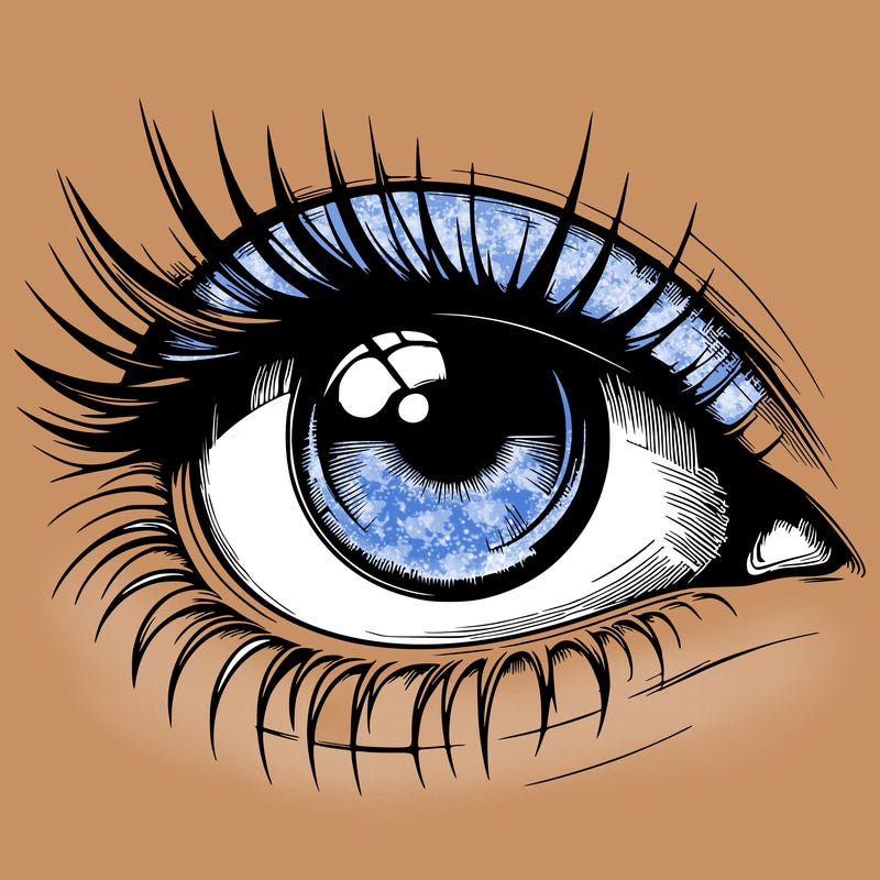 realistic eye
