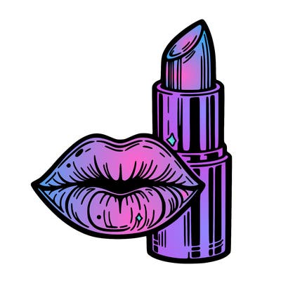lips and lipstick