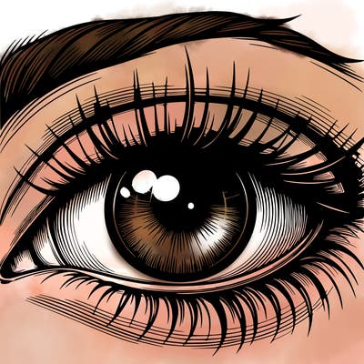 realistic eye
