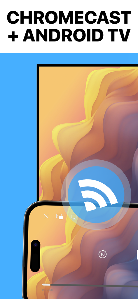 Screen mirroring dell'iPhone su Chromecast e Android TV