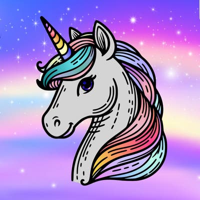 unicorn head