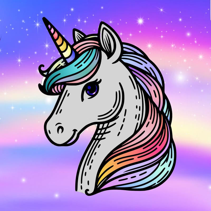unicorn head