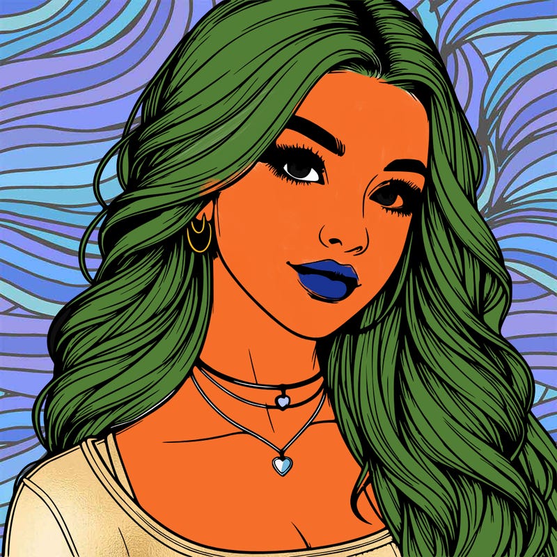 detailed realistic girl