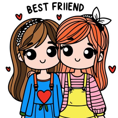best friend girl